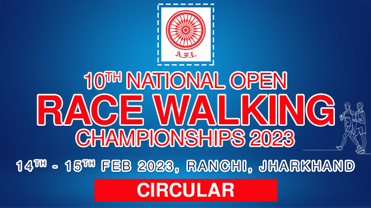 10th Indian Race Walking competition 2023 – Circular