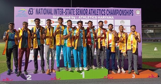 63rd National Inter State Senior Athletics Championships 2024
27th - 30th June 2024, Panckula

Men Relay Winners

#indianathletics #athletics #afi