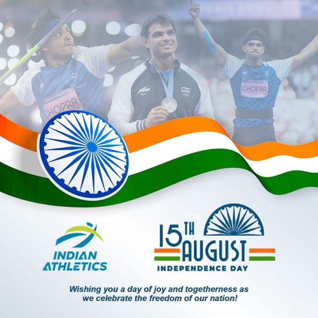 AFI Wishes you a Happy Independence Day 2024

#indianathletics #athletics #afi #IndependenceDay #india #patriotism