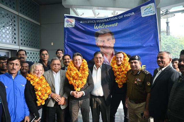 Sebastian Coe president World Athletics got a warm welcome on his arrival in Delhi today.

#indianathletics #athletics #afi #welcome #india