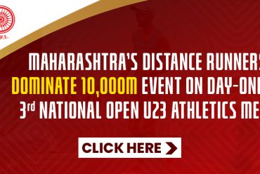 Maharashtra’s distance runners dominate 10,000m event on Day-One of 3rd National Open U23 Athletics Meet