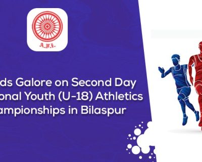 Records galore on second day of National Youth (U-18) Athletics Championships in Bilaspur